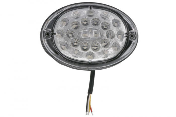 Stop spate stanga dreapta (LED, 12 24V, transparent, cu intermitent, cu stop, lumina de parcare) potrivit AGCO; DAF; IVECO; KASSBOHRER