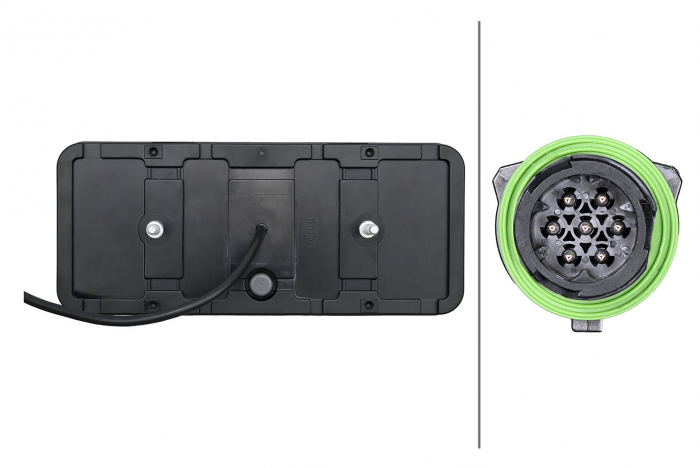 Stop spate stanga/dreapta (LED, 24V, cu intermitent, cu far de ceață, lumina de marșarier, cu stop, lumină de parcare, reflector) [4]