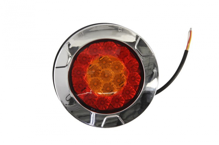Stop spate stanga dreapta (LED, 24V, cu intermitent, cu stop, lumina de parcare, lungime cablu: 2m)