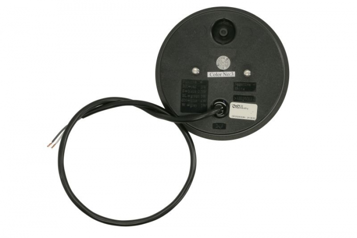 Stop spate stanga/dreapta (LED, 24V, lumina de marșarier, reflector, lungime cablu: 0,5m, fi122mm) [2]