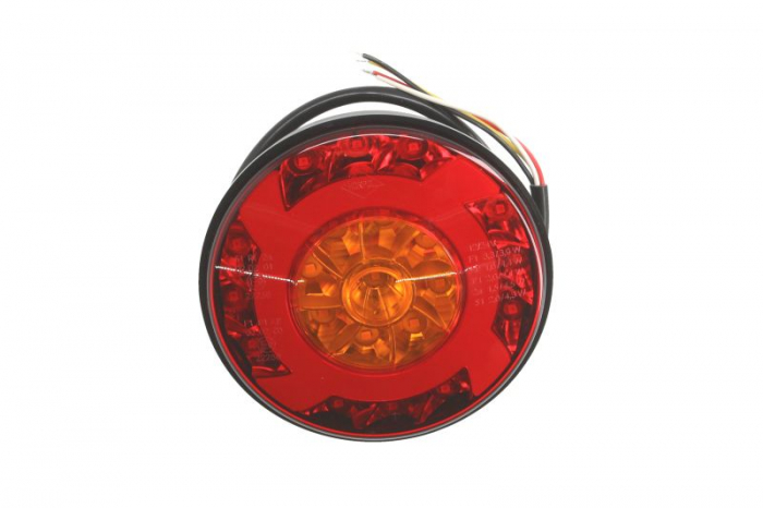 Stop spate stanga dreapta LUCY (LED, 12 24V, cu intermitent, cu stop, lumina de parcare, lungime cablu: 1,5m)
