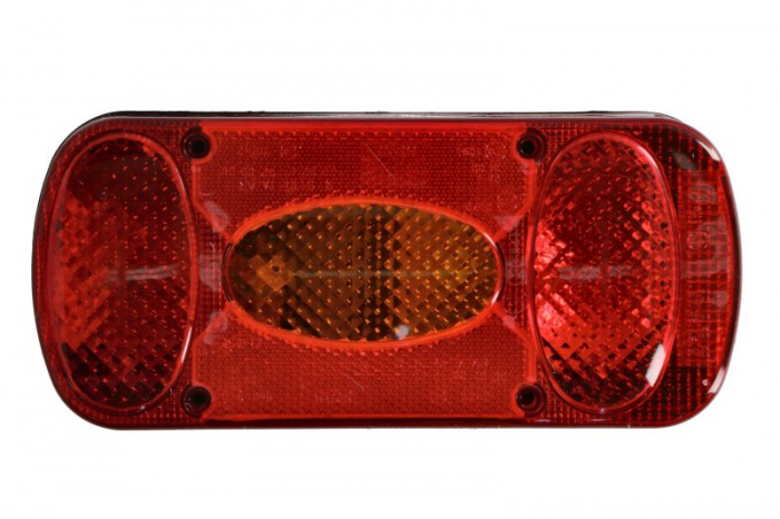 Stop spate stanga dreapta MIDIPOINT II (12V, cu intermitent, cu lumini ceata, cu stop, lumina de parcare, no reflector, grommet)