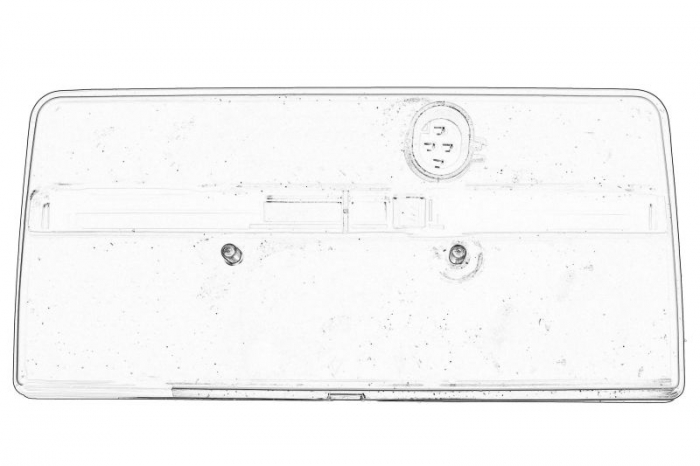 Stop spate stanga/dreapta (P21/5W/P21W, 12V, rosu/galben, cu intermitent, cu stop, lumina de parcare) potrivit JOHN DEERE 5415 2WD, 5415 4WD, 5515 2WD, 5515 4WD, 5615 2WD, 5615 4WD, 6010 SE, 6100, 611 [2]