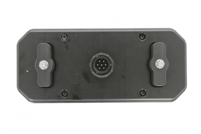 Stop spate stanga/dreapta W150DD (LED, 12/24V, cu intermitent, cu lumini ceata, cu stop, lumina de parcare, cu iluminare placuta, reflector, indicator dinamic, conector: WAS 7) [2]