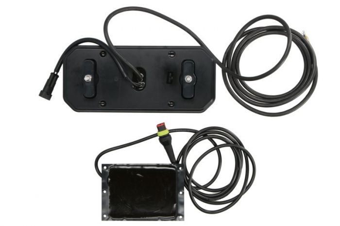 Stop spate stanga/dreapta W150DD (LED, 24V, cu intermitent, cu far de ceață, lumina de marșarier, cu stop, lumină de parcare, reflector, indicator dinamic, lungime cablu: 0,2m, cu un rezistor de sarci [2]