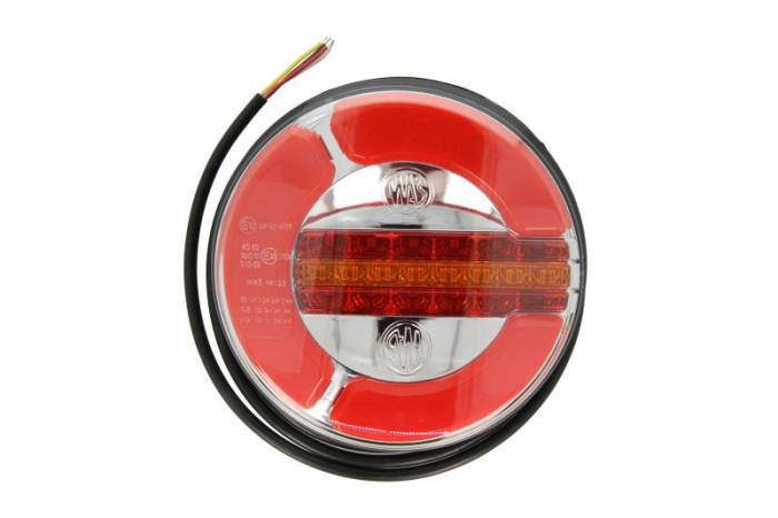 Stop spate stanga dreapta W153 (LED, 12 24V, cu intermitent, cu stop, lumina de parcare, fara proiector, lungime cablu: 0,2m)