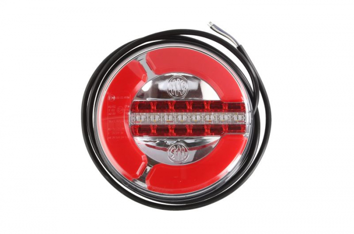 Stop spate stanga dreapta W154 (LED, 12 24V, cu lumina de ceata, lumina de marsarier, lumina parcare, fara proiector, lungime cablu: 0,2m)