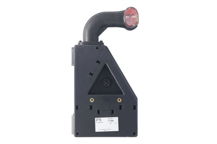 Stop spate stanga EARPOINT (12V, cu intermitent, cu stop, lumina de parcare, reflector triunghiular, cu lampă cu braț prelungitor, suruburi, numar conexiuni: 5, conector: Bayonet 5PIN) [2]