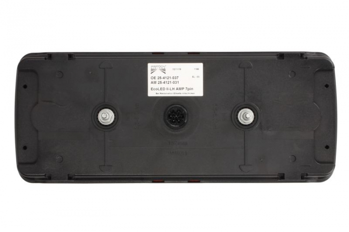 Stop spate stanga ECOLED II (LED, 10/30V, cu intermitent, cu far de ceata, marsarier, cu stop, lumina de parcare, reflector triunghiular, indicator dinamic, conector: AMP 7PIN Bayonet) [2]