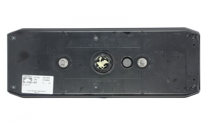 Stop spate stanga ECOLED III (LED, 24V, cu intermitent, cu far de ceata, marsarier, cu stop, lumina de parcare, reflector triunghiular, indicator dinamic, conector: ASS2 7PIN) [2]