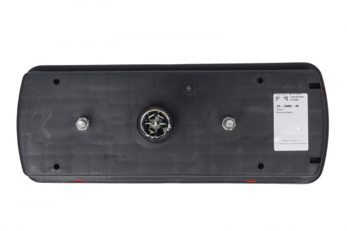 Stop spate stanga ECOPOINT II (LED/P21W/PY21W/R10W, 24V, cu intermitent, cu far de ceață, lumina de marșarier, cu stop, lumină de parcare, reflector triunghiular conector: ASS2 7PIN) [2]
