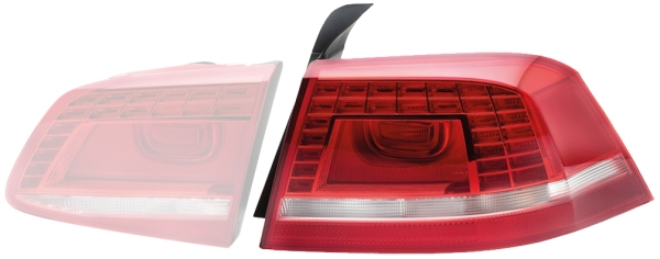 Stop spate Stanga (extern, LED/P21W/W21W) potrivit VW PASSAT ALLTRACK B7, PASSAT B7, PASSAT B7/KOMBI 08.10-12.15 [3]