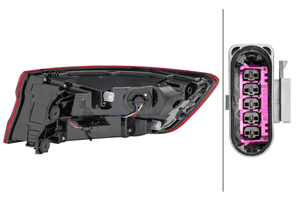 Stop spate Stanga (extern, LED) potrivit AUDI A4 ALLROAD B9, A4 B9 05.15- [4]