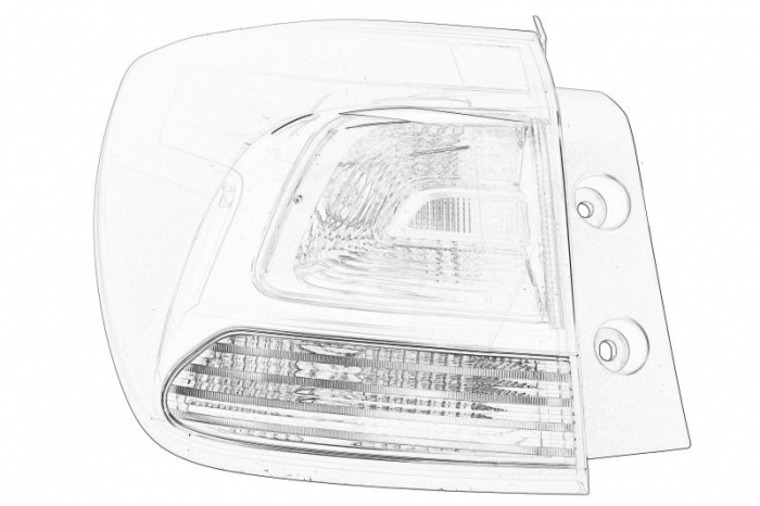 Stop spate Stanga (extern) potrivit KIA RIO IV 01.17-