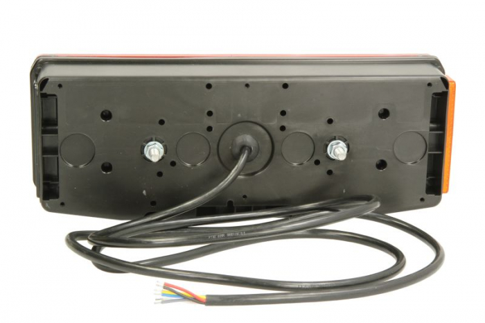 Stop spate stanga (LED, 12/24V, cu intermitent, cu far ceață, lumina de marșarier, cu stop, lumină de parcare, cu iluminare placuta, reflector ) [3]