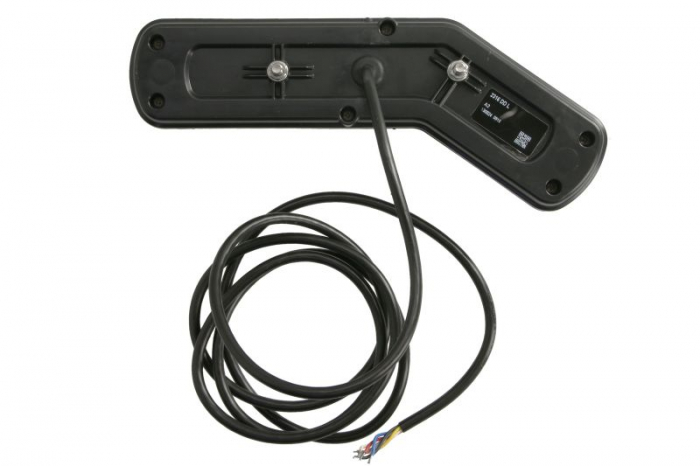Stop spate stanga (LED, 12/24V, cu intermitent, cu far ceață, lumina de marșarier, cu stop, lumină de parcare, fara proiector, semnalizator dinamic, lungime cablu: 0,2m, 269x109/62x47,7mm) [2]