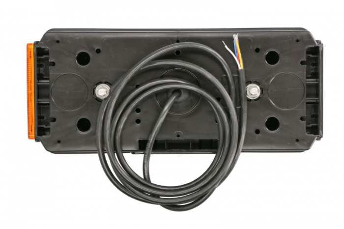 Stop spate stanga (LED, 12/24V, cu intermitent, cu far ceață, lumina de marșarier, cu stop, lumină de parcare, reflector lungime cablu: 2m) [2]