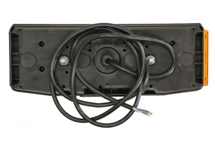 Stop spate stanga (LED, 12/24V, cu intermitent, cu far ceață, lumina de marșarier, cu stop, lumină de parcare, reflector triunghiular ) [2]