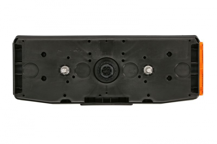 Stop spate stanga (LED, 12/24V, cu intermitent, cu far ceață, lumina de marșarier, cu stop, lumină de parcare, reflector triunghiular conector: AMP 7PIN Bayonet) [2]