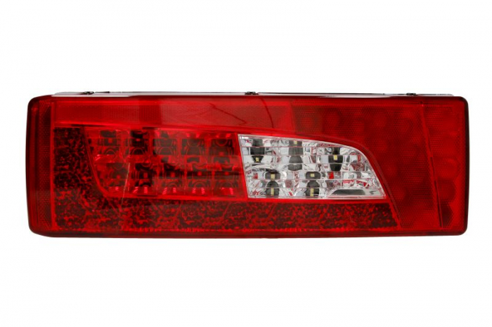 Stop spate stanga (LED, 24V, cu iluminare placuta) potrivit SCANIA G II, L, P II, R II, S 09.16-