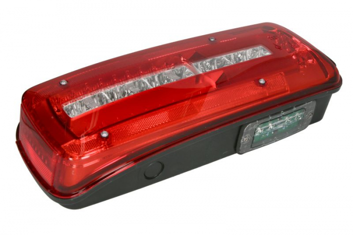 Stop spate stanga (LED, 24V, cu intermitent, cu far ceață, lumina de marșarier, cu stop, lumină de parcare, cu iluminare placuta ) potrivit DAF CF, LF, XF 106 10.12- [3]