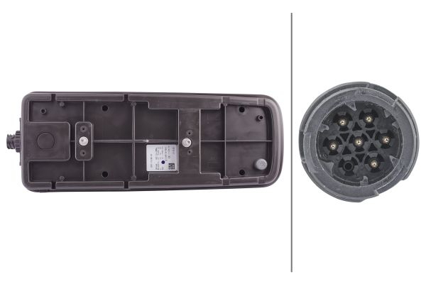 Stop spate stanga potrivit MAN TGX I 2014-2021 (LED, 24V, cu intermitent, cu far ceață, lumina de marșarier, cu stop, lumină de parcare, reflector) [2]