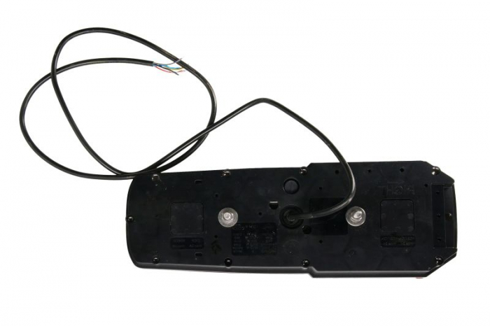 Stop spate stanga MAVIC (LED, 12/24V, cu intermitent, cu far de ceață, lumina de marșarier, cu stop, lumină de parcare, reflector triunghiular, lungime cablu: 1,5m) [2]