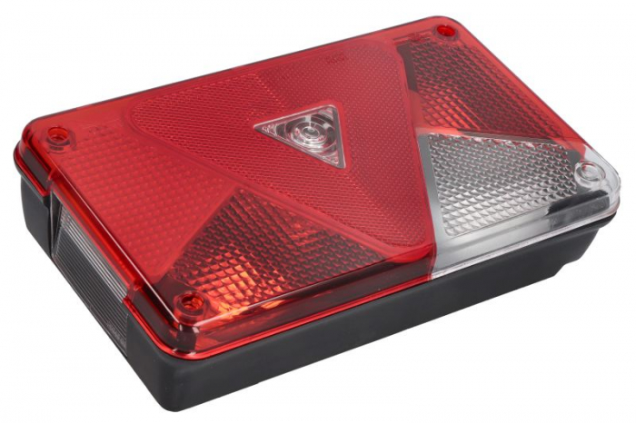 Stop spate stanga MULTIPOINT V (P21/5W/P21W/PY21W/R10W, 12V, cu intermitent, cu far de ceață, lumina de marșarier, cu stop, lumină de parcare, reflector triunghiular, grommet) [3]