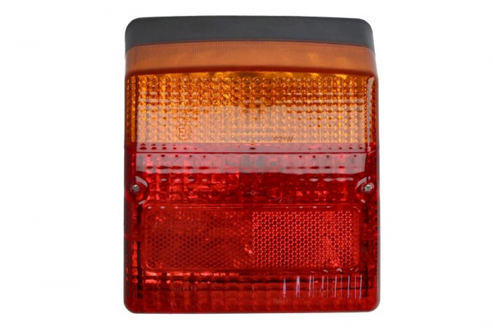 Stop spate stanga (P21W R5W, 12V, rosu galben, cu intermitent, cu stop, lumina de parcare, cu iluminare placuta, reflector) potrivit CASE