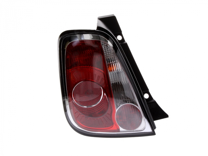 Stop spate Stanga (P21W RY10W, cadru negru) potrivit ABARTH 500   595   695, 500C   595C   695C; FIAT 500 07.07-