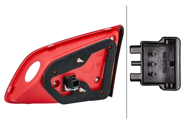 Stop spate Stanga (partea interioara, LED) potrivit VW PASSAT ALLTRACK B7, PASSAT B7, PASSAT B7/KOMBI 08.10-12.15 [4]