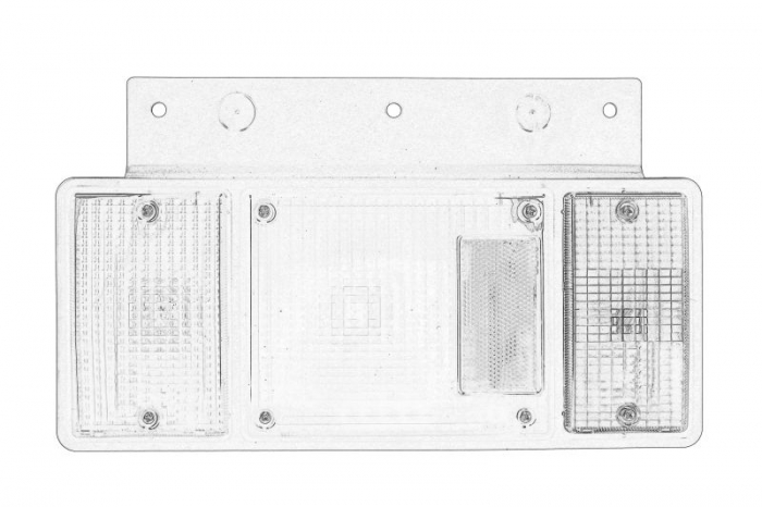 Stop spate stanga potrivit ISUZU N-SERIA potrivit ISUZU N (5TH GENERATION), N (6TH GENERATION) 10.92-