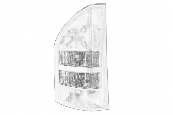 Stop spate stanga potrivit MERCEDES CONECTO (O 345) 11.01-