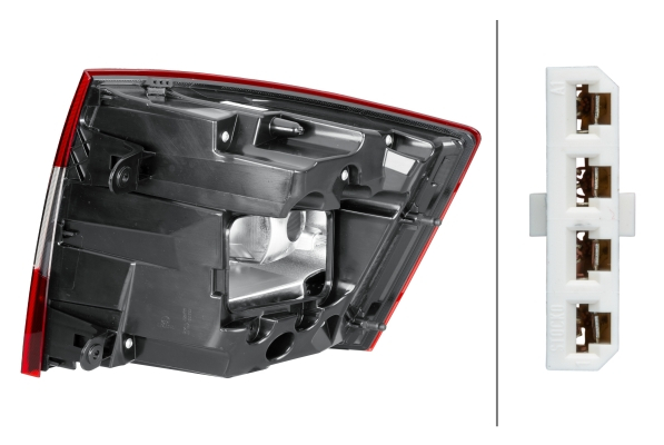 Stop Stanga (P21W, top led) potrivit SKODA OCTAVIA III 11.12-10.20 [2]