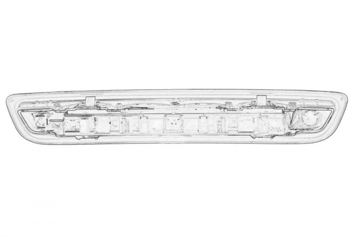 Stop suplimentar (rosu) potrivit TOYOTA AYGO 05.14- [2]