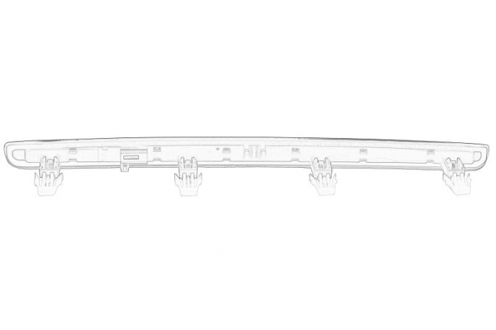 Stop (suplimentar; Versiunea 5D) potrivit AUDI A3 05.03-05.13 [2]