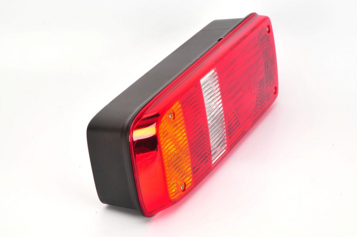 Stop tripla lampa spate dreapta (24V, semnalizator, lumini ceata, lumini mers inapoi, lumini stop, lumini pozitie, reflector triangular) KOGEL SCHMITZ [2]