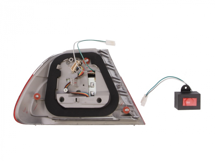 Stop tripla lampa spate dreapta ( exterior , Semnalizator alb, culoare sticla: rosu) BMW Seria 3 COUPE 2001-2006 [2]