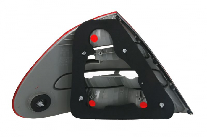 Stop tripla lampa spate dreapta ( exterior , Semnalizator alb, culoare sticla: rosu) MERCEDES Clasa E LIMUZINA 2002-2006 [2]