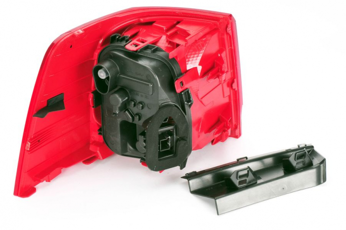 Stop tripla lampa spate dreapta ( exterior , Semnalizator alb, culoare sticla: rosu) VW SHARAN 2010-2015 [3]