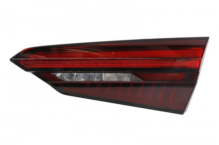 Stop tripla lampa spate dreapta (interior, LED, culoare sticla fumuriu, carcasa neagra) AUDI A5 dupa 2016