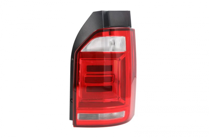 Stop tripla lampa spate dreapta (LED, Semnalizator alb, culoare sticla: rosu, lumini mers inapoi) VW TRANSPORTER BUS dupa 2015