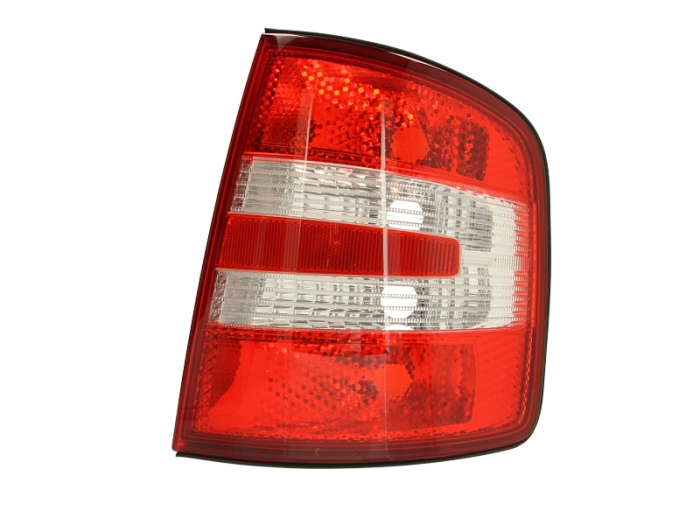 Stop tripla lampa spate dreapta (Semnalizator alb, culoare sticla portocaliu) SKODA FABIA LIMUZINA COMBI 1999-2004