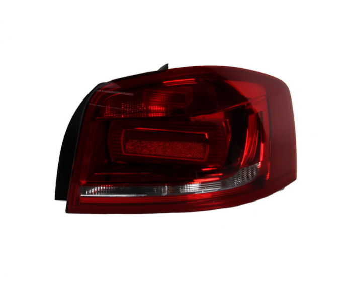 Stop tripla lampa spate dreapta (Semnalizator alb, culoare sticla: rosu) AUDI A3 2003-2012 [2]