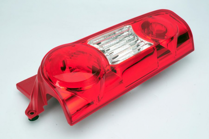 Stop tripla lampa spate dreapta (Semnalizator alb, culoare sticla: rosu) CITROEN BERLINGO PEUGEOT PARTNER 2D 2008-2012 [2]