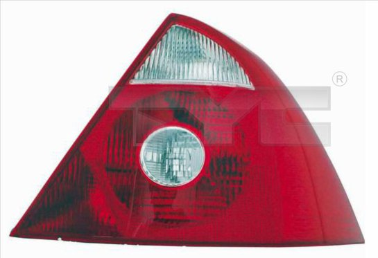 Stop tripla lampa spate dreapta (Semnalizator alb, culoare sticla: rosu) FORD MONDEO LIFTBACK LIMUZINA 2003-2005