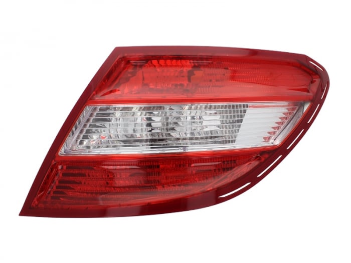 Stop tripla lampa spate dreapta (Semnalizator alb, culoare sticla: rosu) MERCEDES Clasa C LIMUZINA 2007-2011