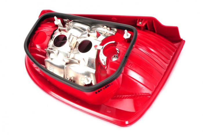 Stop tripla lampa spate dreapta (Semnalizator alb, culoare sticla: rosu) SKODA SUPERB LIMUZINA 2001-2006 [3]