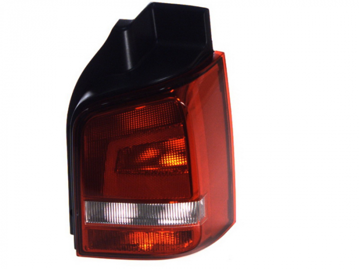 Stop tripla lampa spate dreapta (Semnalizator alb, culoare sticla: rosu) VW TRANSPORTER BUS 2009-2015