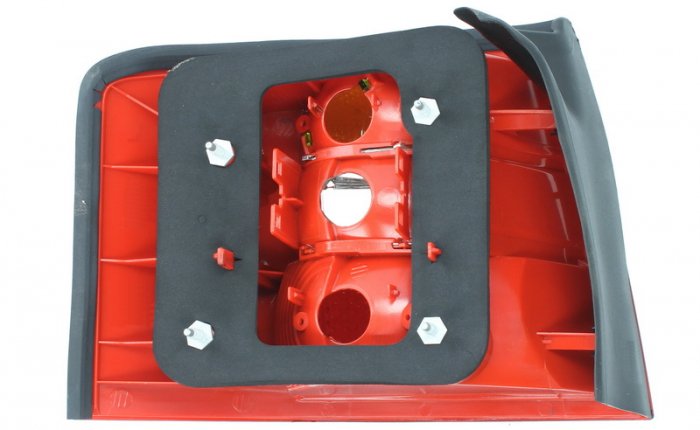 Stop tripla lampa spate dreapta (Semnalizator portocaliu, culoare sticla: rosu) AUDI A6 COMBI 1997-2005 [2]